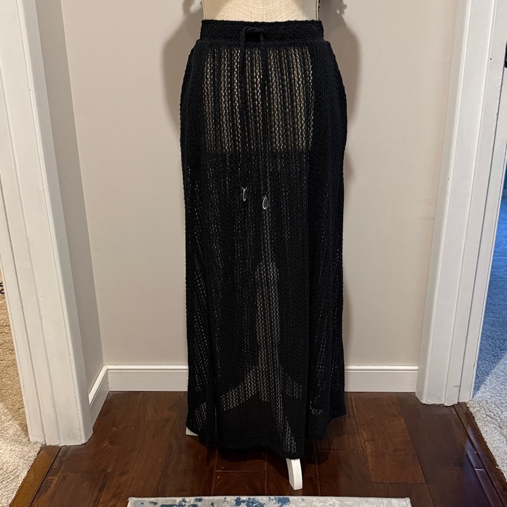C&C California Mesh Maxi Skirt Coverup